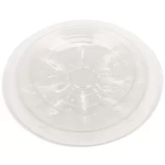 Gardener Select 6" Heavy Duty Clear Plastic Saucer