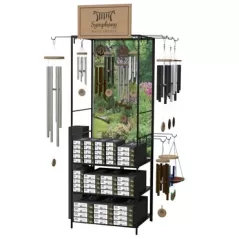 Panacea 64pc Wind Chime Display