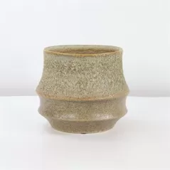 PHG 8"x6.5" Santa Barbara Planters Rustic Evergreen Case of 2