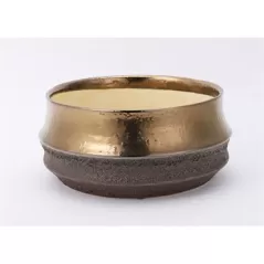 PHG 7.5"x4" Santa Barbara Planters Rustic Gold Case of 4