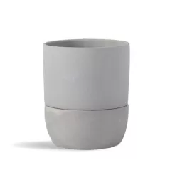 PHG 5"x5.5" Urban Dweller Self-Watering Pot Sand Dim Grey