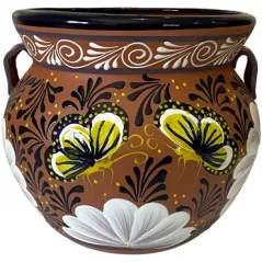 Talavera 14" Bella Especial Michoacana Pot Barro