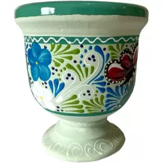 Talavera 10" Bella Especial Urn Planter Teal