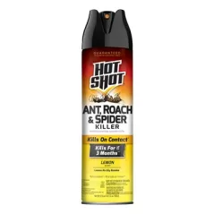 Hot Shot 17.5oz Ant Roach & Spider Killer Lemon