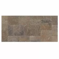 Belgard Dublin Cobble Heritage Paver Circle Kit, 6-Piece, Toscana