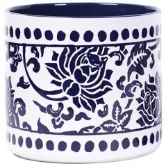 Blue Sky 6.5" China Charm Flower Pot