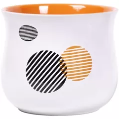 Blue Sky Merry Round 6.5" Flower Pot