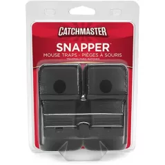 Catchmaster 2pk Snapper Mouse Trap