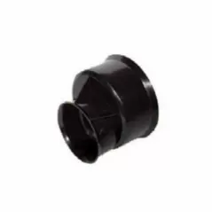 ADS Reducing Coupler, N-12 Bell-End HDPE Watertight Dual Wall Injection Molded Black 12" x 8" | DFD1218WT