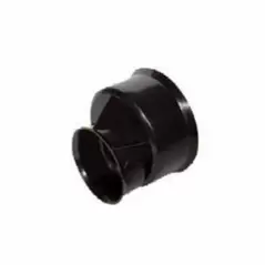 ADS Reducing Coupler, N-12 Bell-End HDPE Watertight Dual Wall Injection Molded Black 12" x 8" | DFD1218WT