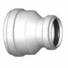 Increaser Coupling, 8" x 6"Gasketed PVC SDR-35 Concentric