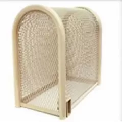 Protection Enclosure, 10" x 22" x 24" Forest Green Steel Backflow Lift-Off Econo-Cage