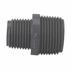 Sch. 80 Gray PVC Reducing Nipple 3/4 in. x 1/2 in. x 1-1/2 in. MPT | 882-101