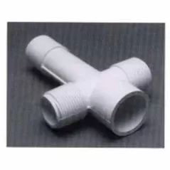 PVC Cross Tee 1 in. Socket x MPT x Slip x MPT | 9111