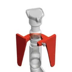 Coupler Anchor, 3/4 or 1" Ductile Iron Quick