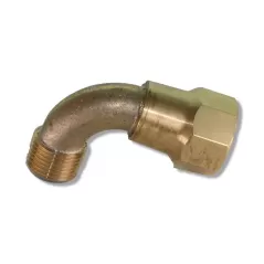 Swivel Elbow, 3/4" x 1"FPT x MHT Brass QCS Series