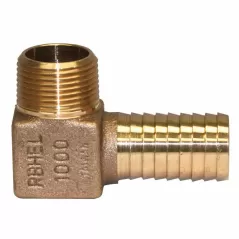 Hydrant Elbow, 1"Insert x MIP Lead Free Bronze