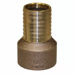 Adapter, 1-1/4"FIP x Insert Lead Free Bronze