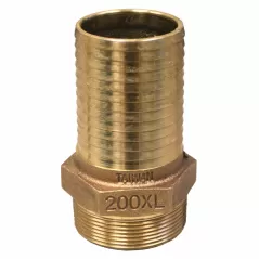 Adapter, 2"MIP x Insert Lead Free Bronze Extra Long
