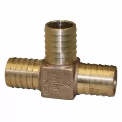 Tee, 1"Insert Lead Free Bronze