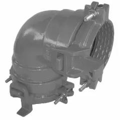 Elbow, 4" Epoxy Ductile Iron RF Series 45 Degrees Self-Restrained
