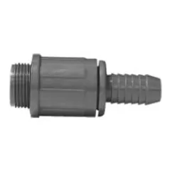 Gray PVC Adapter 1 in. Insert x Male Value Connector | 1335010
