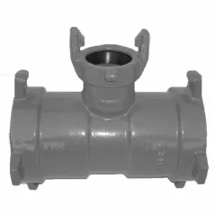 Lateral Tee, 2" Epoxy Ductile Iron LT Series 360 Degrees