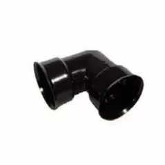 ADS Elbow, Bell-End HDPE 90 Degrees Degrees Watertight Dual Wall Injection Molded Black 6" | DFD699WT