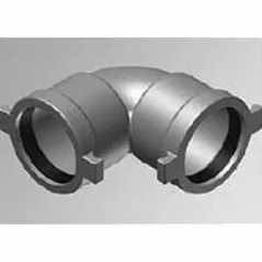 Elbow, 4"Gasketed Ductile Iron 90 Degrees