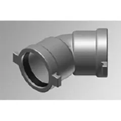 Elbow, 6"Gasketed Ductile Iron 45 Degrees