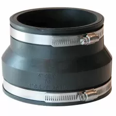 4 in. Clay x PVC Black 1002 Series | 100244