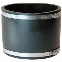 PVC Flexible Coupling 6 in. Black 1056 Series | 105666