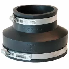 4 in. x 3 in. Clay x PVC Black 1002 Series | 100243