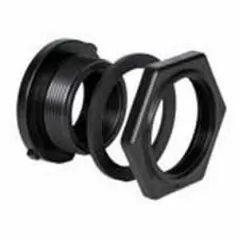 Polypropylene Bulkhead Fitting 1-1/2 in. FNPT Double | 60124