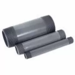 1-1/4" x 10" Nipple PVC Sch. 80 Threaded