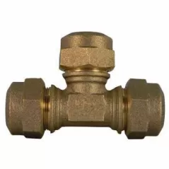Tee, 3/4"Type Q CTS Compression Brass 74760Q Series