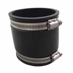Flexible Coupling, 3"Clay x PVC