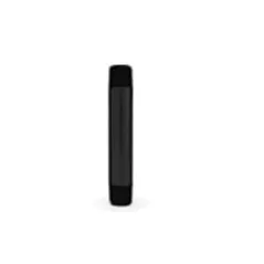 Black Poly Plain Nipple 1/2 in. x 8 in. | PN12X8