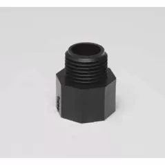 Sch. 40 Black PVC Extension Marlex 1/2 in. FIPT x MIPT Riser | 434006