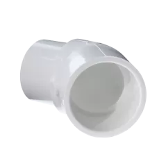 1-1/2" 45 Street Elbow PVC Sch. 40 Spigot x Slip | 427-015
