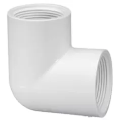 1" 90 Elbow PVC Sch. 40 FPT x FPT | 408-010
