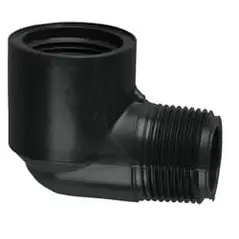 Street Elbow, Mpt X Fpt Black Poly Schedule 40 90° | M412005