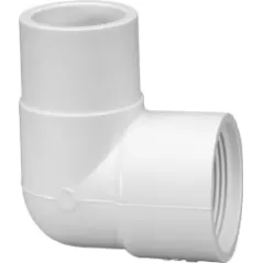 1" 90 Elbow PVC Sch. 40 Spigot x Slip | 411-010