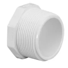 1-1/2" Plug PVC Sch. 40 MPT | 450-015