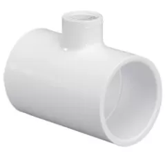6" x 6" x 4" Tee PVC Sch. 40 Slip | 401-532
