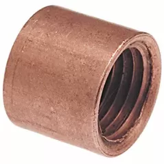 Flush Bushing, 1/2" x 1/4"Male Solder Cup x FNPT Copper 618-3 Series