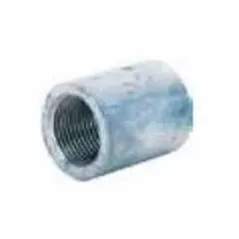 Straight Coupling, 1-1/2"Threaded Galvanized Steel