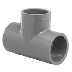 1" Tee PVC Sch. 80 Slip | 801-010