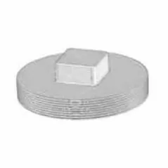 Sewer Plug, 8"MPT PVC P Series SDR-35 Solvent Weld