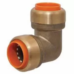 Elbow, 3/4"Push Brass P707 Series 90 Degrees